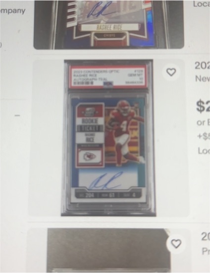 2023 Panini Contenders Optic #204 Baker Mayfield Rookie Ticket — front