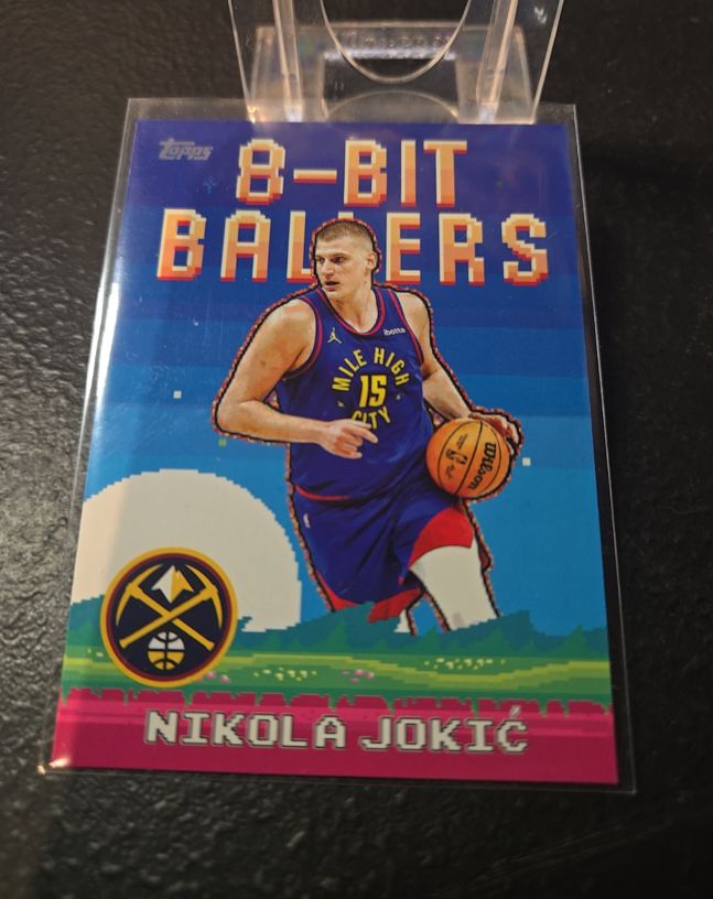 2025-26 Topps Basketball 8-Bit Ballers #8B-20 Nikola Jokic — front