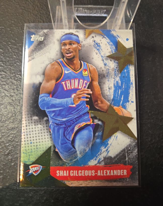 2025-26 Topps Stars of the NBA #SA-2 Shai Gilgeous-Alexander — front