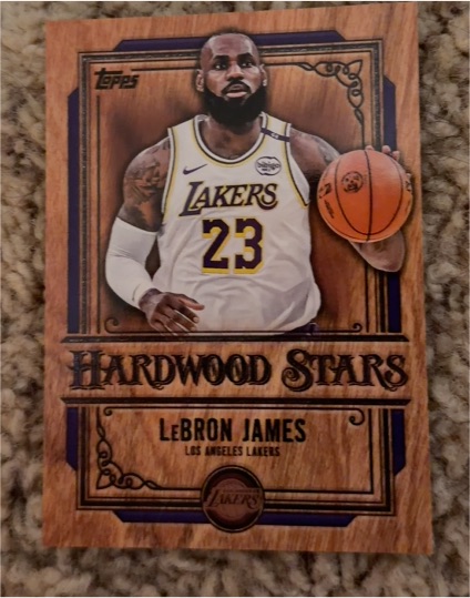 2025-26 Topps Basketball #HS-2 LeBron James Hardwood Stars — front