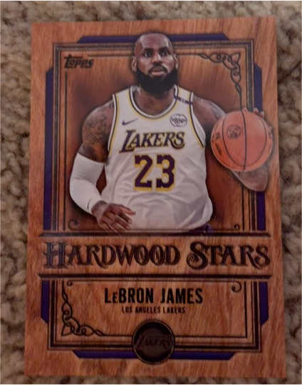 2025-26 Topps Basketball #HS-23 LeBron James — front