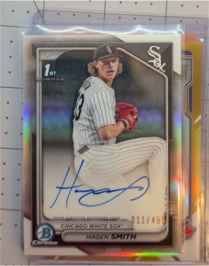2024 Bowman Draft 1st Bowman Hagen Smith #BD-2 Chicago White Sox — front