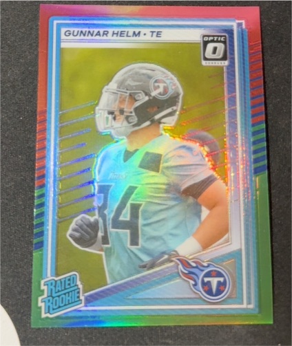 2025 Panini Donruss Optic #371 Gunnar Helm — front