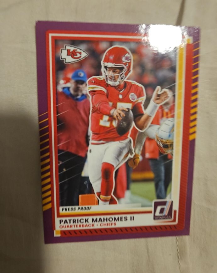 2025 Panini Donruss #48 Patrick Mahomes II — front