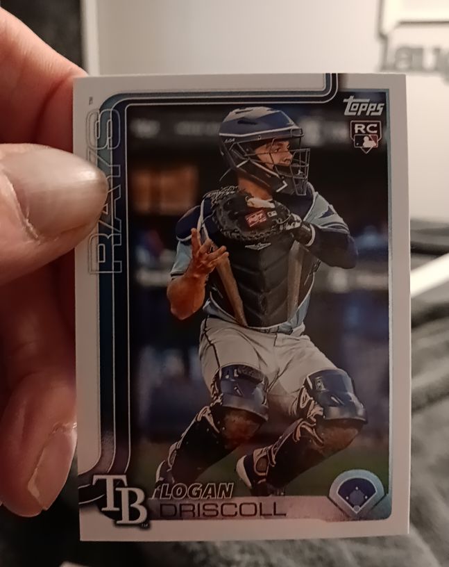 2025 Topps Chrome #185 Logan Driscoll — front