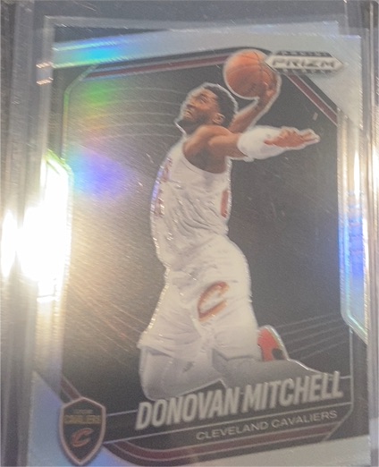 2024-25 Panini Prizm Black #49 Donovan Mitchell — front
