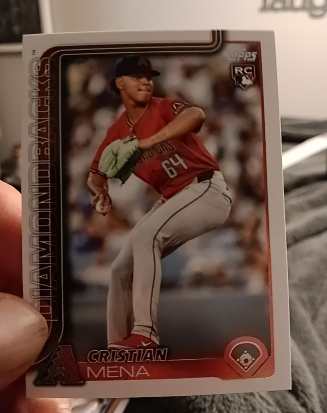 2025 Topps Series 1 #120 Cristian Mena — front