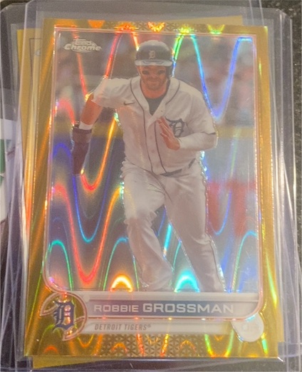 2022 Topps Chrome #169 Robbie Grossman — front