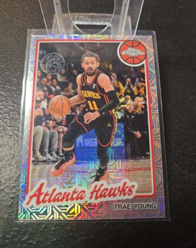 2025-26 Topps Chrome #TC-TY Trae Young — front