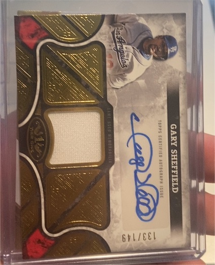 2025 Topps Tier One #133 Gary Sheffield — front