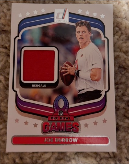 2025 Donruss Pro Bowl Games #PBM-JBW Joe Burrow — front