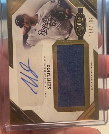 2025 Topps Tier One #AJR-SL Seth Lugo — front