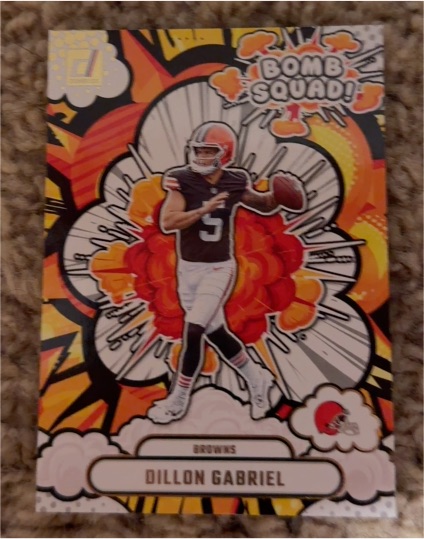 2025 Panini Donruss Bomb Squad #BS-DGL Dillon Gabriel — front