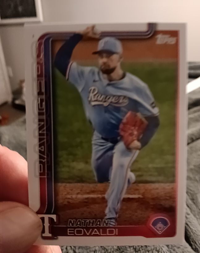 2025 Topps #130 Nathan Eovaldi — front