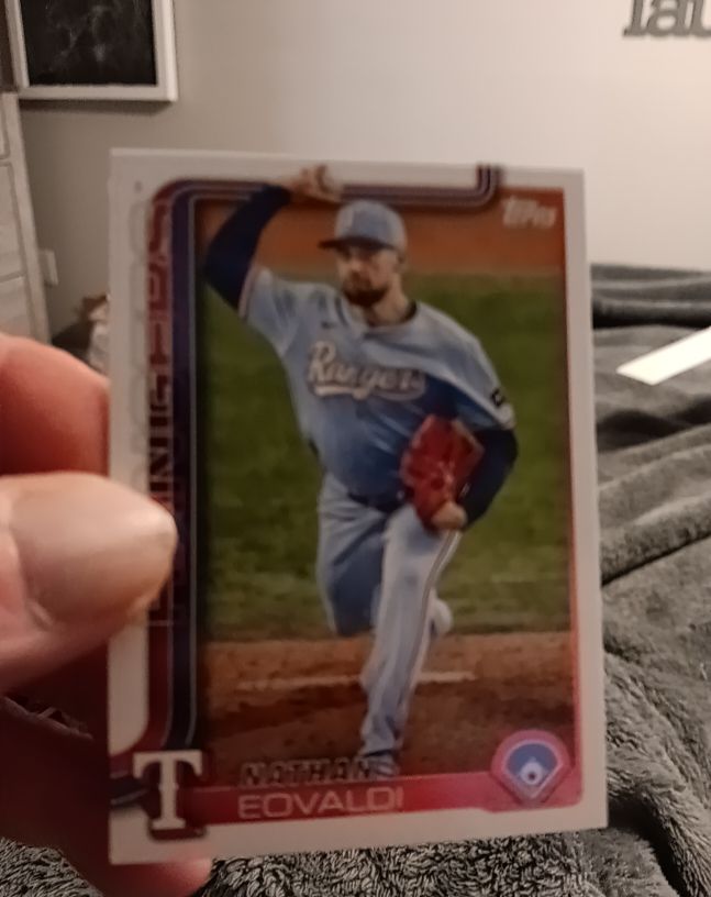 2025 Topps Series 1 #130 Nathan Eovaldi — front
