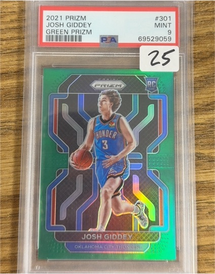 2021 Panini Prizm #301 Josh Giddey — front
