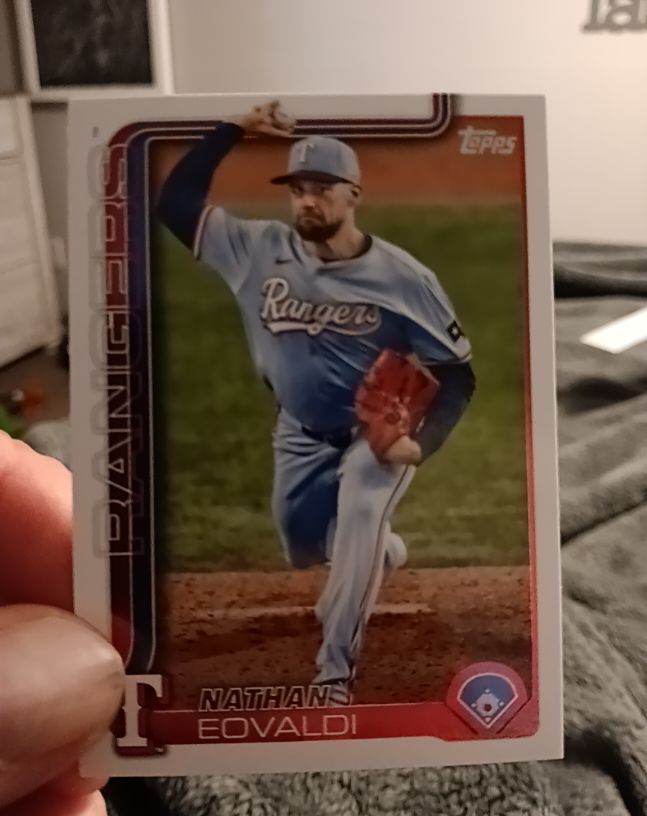 2025 Topps Series 1 #130 Nathan Eovaldi — front