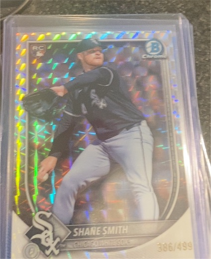 2025 Bowman Chrome #386 Shane Smith — front