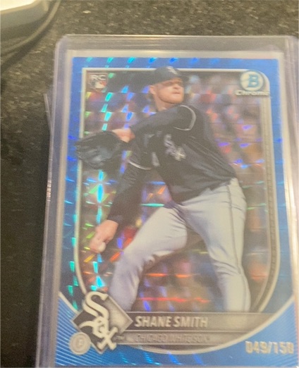 2025 Bowman Chrome #D49/150 Shane Smith — front