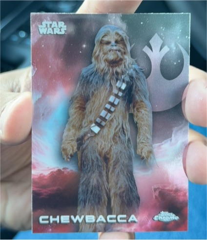 2025 Topps Chrome Star Wars #23 Chewbacca — front