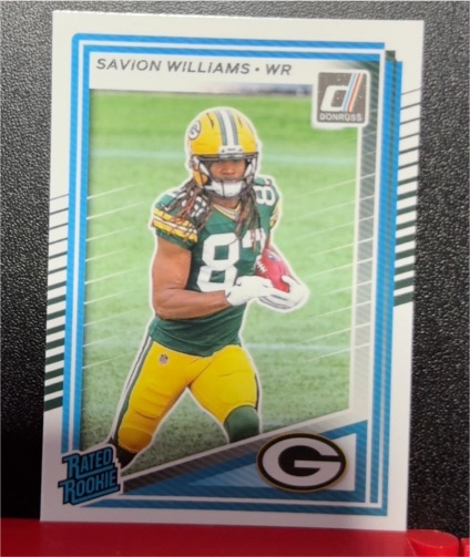 2025 Panini Donruss #318 Savion Williams — front