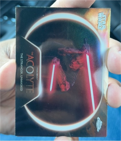 2025 Topps Chrome Star Wars #AC-12 The Stranger, Unmasked — front