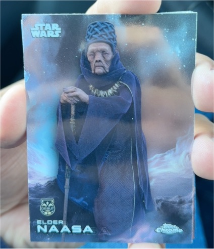 2025 Topps Chrome Star Wars #37 Elder Naasa — front