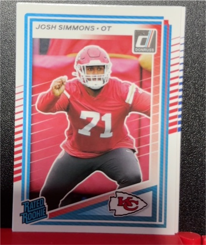 2025 Panini Donruss #368 Josh Simmons — front