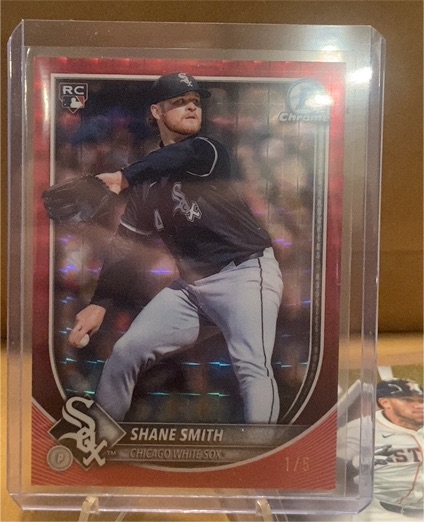 2025 Bowman Chrome #1/5 Shane Smith — front
