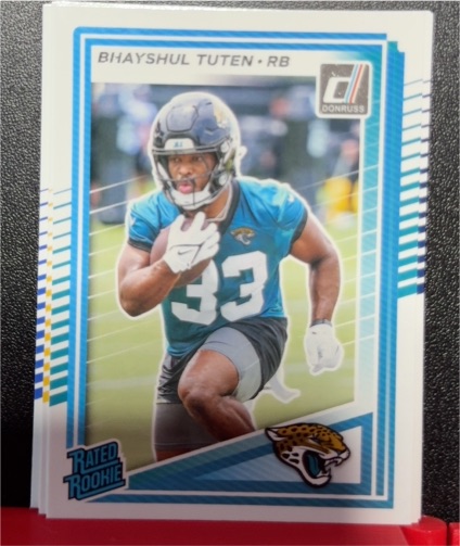 2025 Donruss #333 Bhayshul Tuten — front