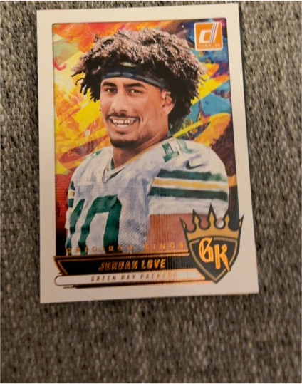 2025 Panini Donruss Gridiron Kings #GK-JLE Jordan Love — front