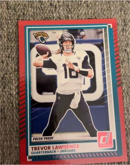2025 Donruss #216 Trevor Lawrence — front