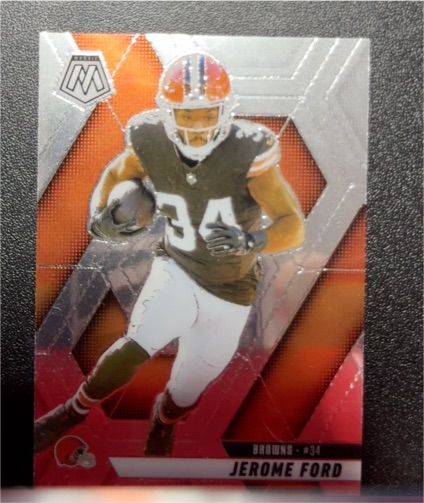 2020 Panini Mosaic #34 Jerome Ford — front