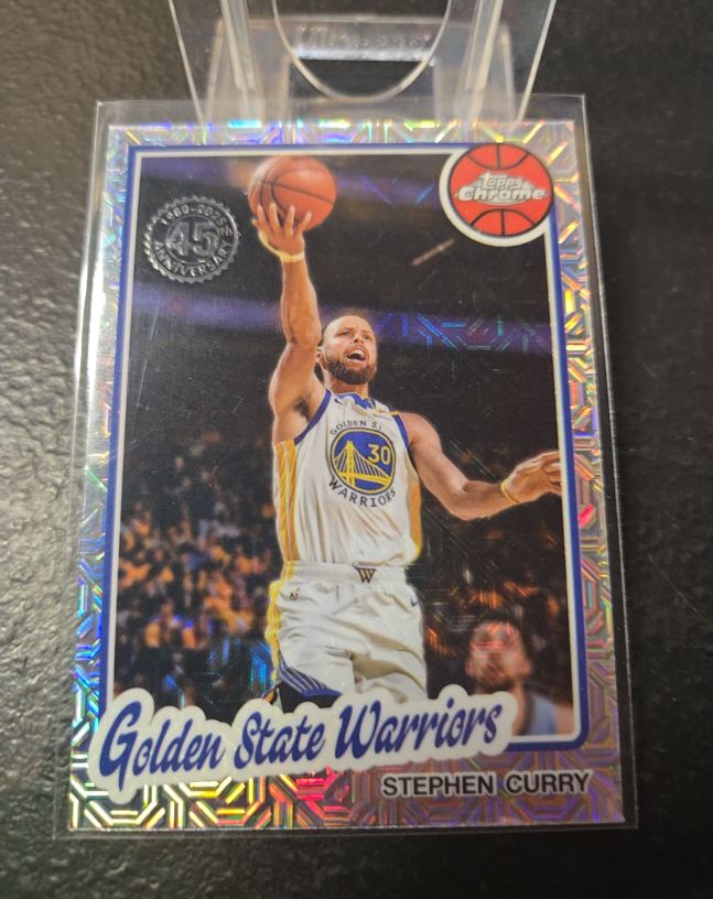 2025-26 Topps Chrome #TC-SCU Stephen Curry — front