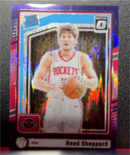 2024-25 Panini Donruss Optic #255 Reed Sheppard — front