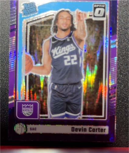 2024-25 Donruss Optic #290 Devin Carter — front