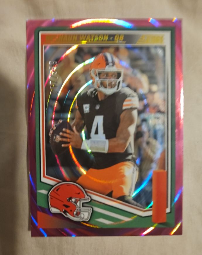 2025 Panini Score #224 Deshaun Watson — front