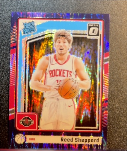 2024-25 Panini Donruss Optic #255 Reed Sheppard — front