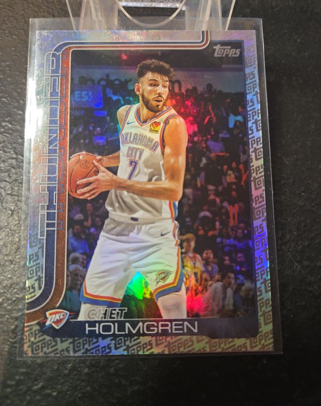 2025-26 Topps #118 Chet Holmgren — front