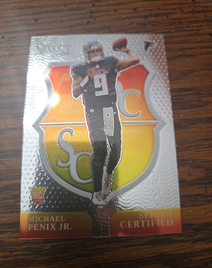 2024 Panini Select #9 Michael Penix Jr. — front