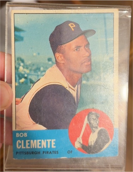 1963 Topps #540 Bob Clemente — front