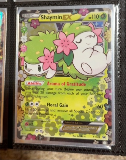 Pokémon XY #XY148 Shaymin EX — front