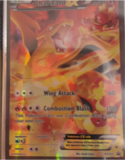 2016 Pokémon XY Promos #XY121 Charizard EX — front