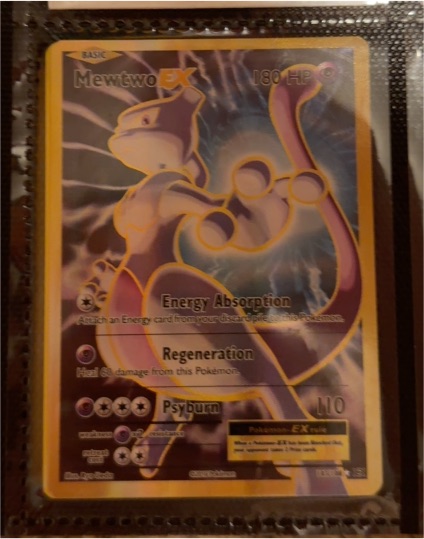 2016 Pokémon TCG XY Evolutions #103 Mewtwo EX — front