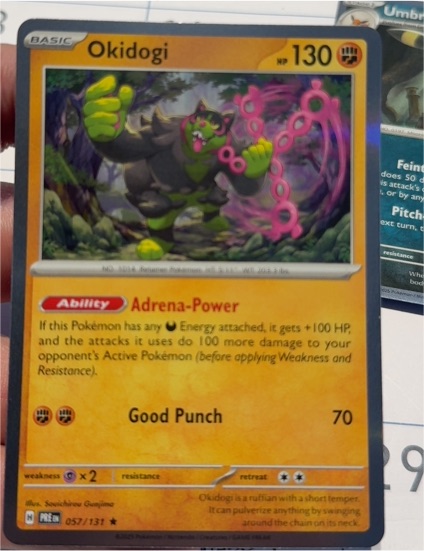 2024 Pokémon SV06: Twilight Masquerade #111 Okidogi — front