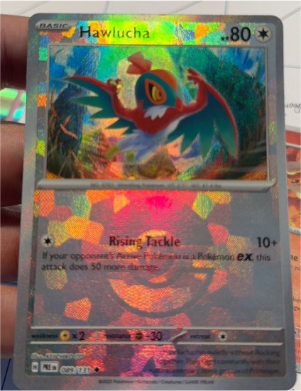 2025 Pokémon TCG Prismatic Evolutions #089 Hawlucha — front