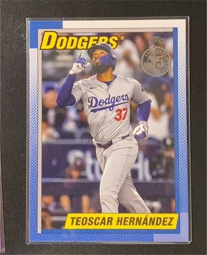 2025 Topps Series 2 #90B2-49 Teoscar Hernández — front