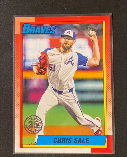 2025 Topps Series 2 #90B2-4 Chris Sale — front