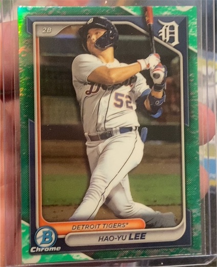 2024 Bowman Chrome Prospects #BCP-55 Hao-Yu Lee — front