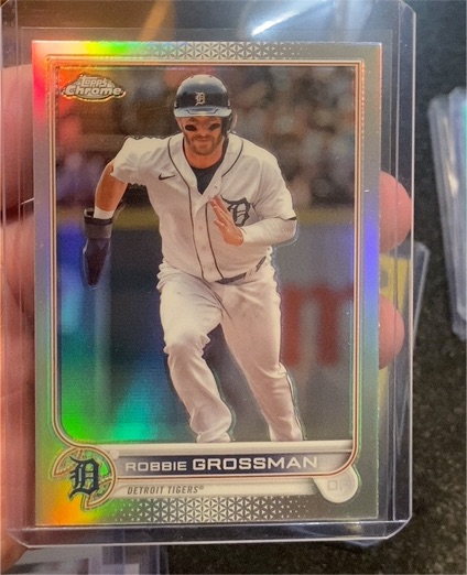 2022 Topps Chrome #169 Robbie Grossman — front